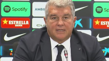 El discurso ÍNTEGRO de LAPORTA para ANUNCIAR la CONTINUIDAD de XAVI