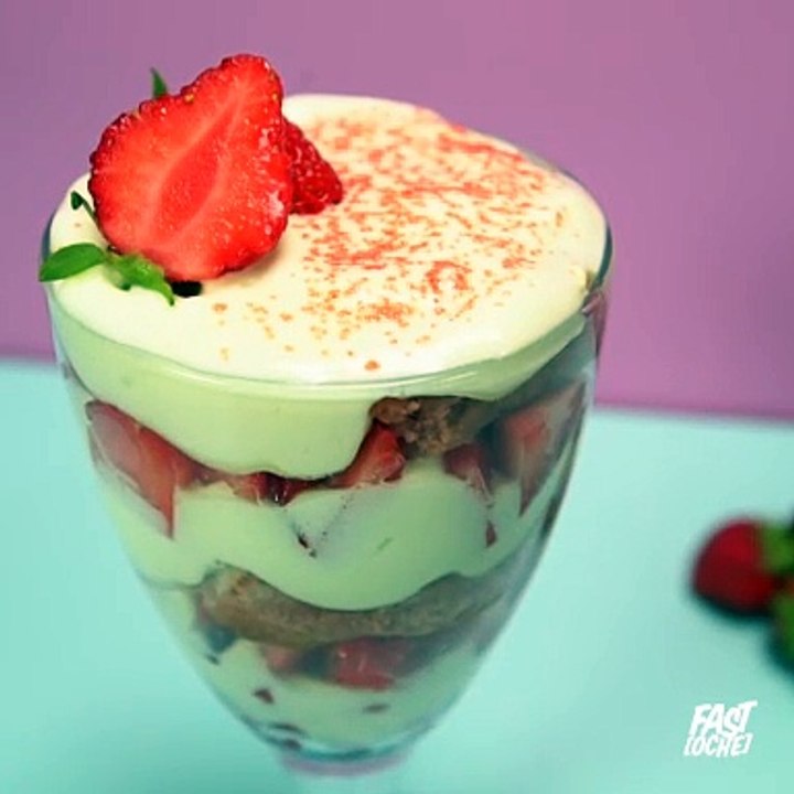 Tiramisu fraise