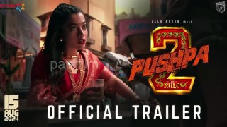 Pushpa 2 The Rule | New Trailer HINDI | Allu Arjun | Rashmika | Sukumar | 2024