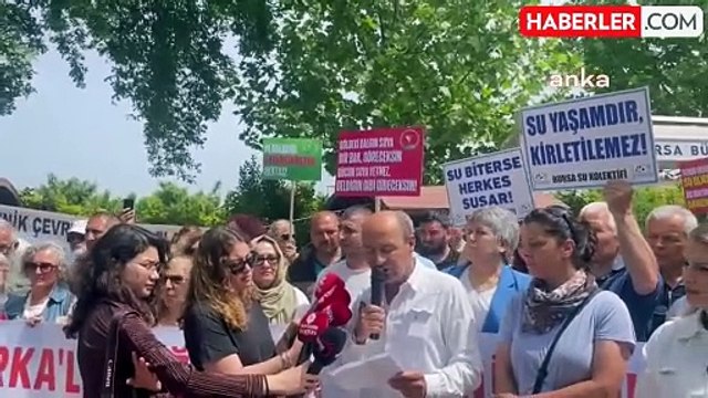 İznik Halkından İznik Gölü'ne 150 Metre Uzaklıkta Yapılması Planlanan Tesise Protesto: İznik İkinci Dilovası Olacak