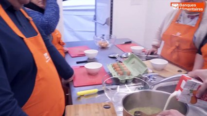 Atelier de cuisine avec la Banque Alimentaire de Lille