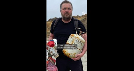 Nager dans un océan pollué au plastique : Stève le phoque alerte