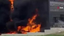Ankara’nın Akyurt ilçesinde fabrika yangını