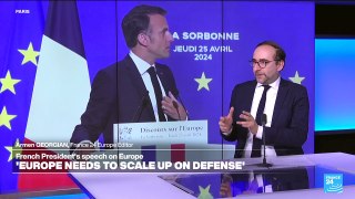 'Europe could die': Macron urges stronger defences, economic reforms