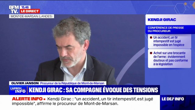 Kendji Girac: Le positionnement féministe de sa compagne la mettait un peu à mal vis-à-vis du fonctionnement de la communauté , selon le procureur