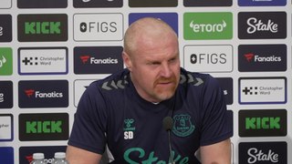 Dyche on feelings after Merseyside derby win against Liverpool