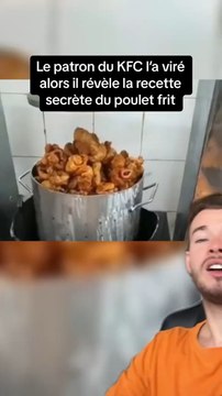 La recette secrete du poulet frit de KFC