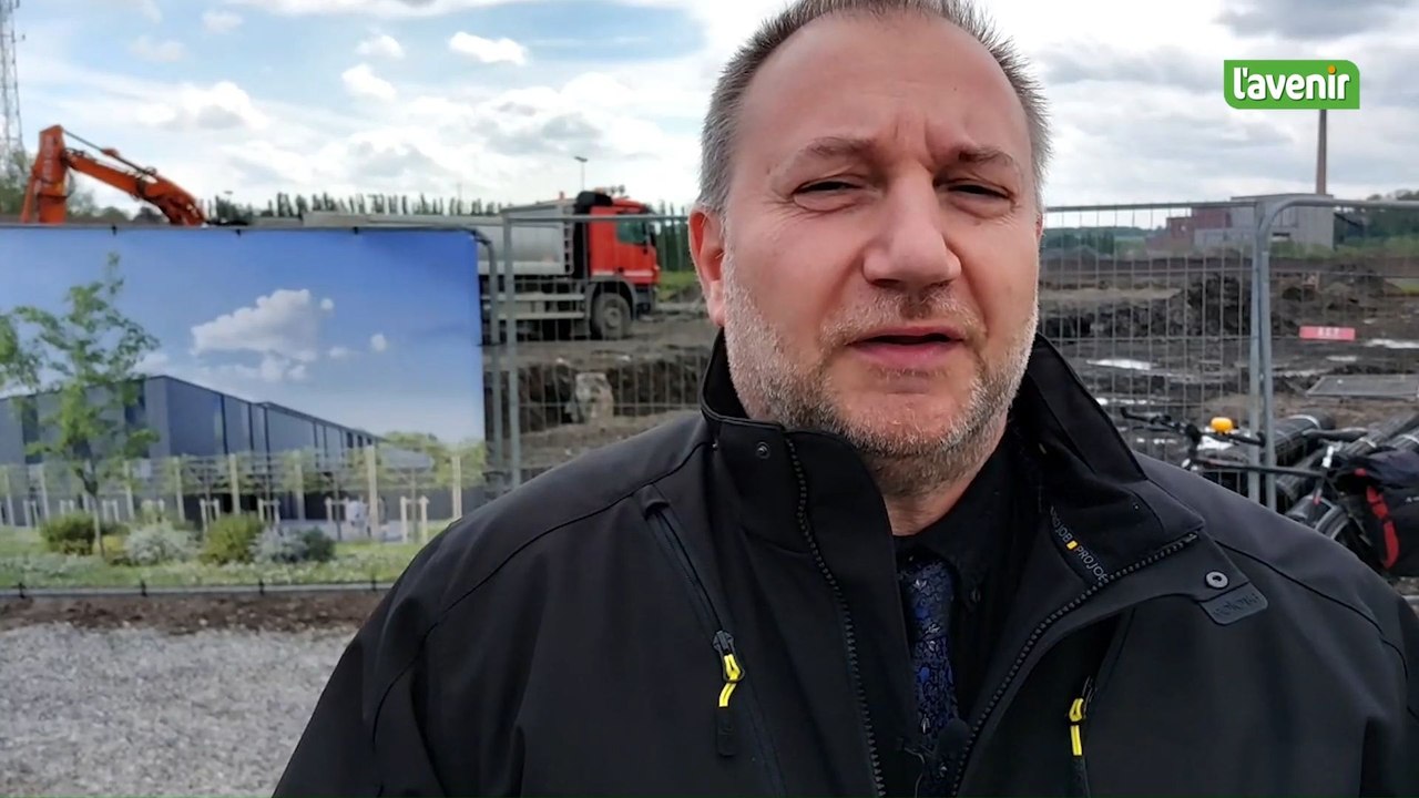 La 1ere pierre du HUB alimentaire de Charleroi Métropole est posée aux AMS Sud de Marchienne-au-Pont