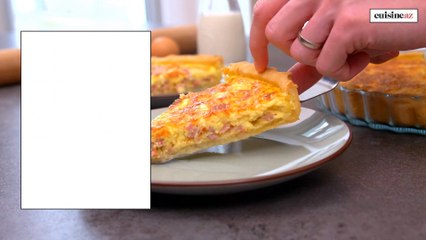 Quiche lorraine aux lardons