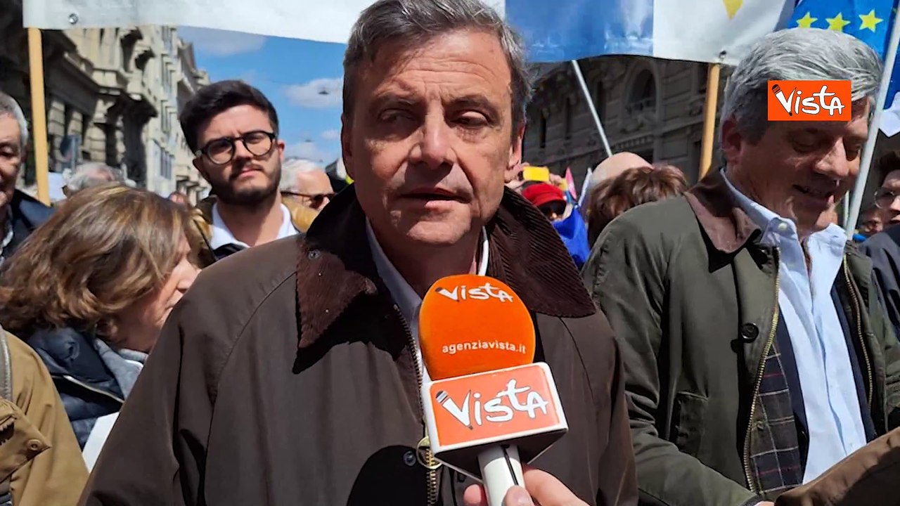 25 aprile, Calenda: "Anche brigata ebraica e chi non ? di sinistra pu? manifestare"