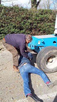 Church Fenton assault: Leeds East Airport owner Chris Makin assaults Church Fenton parish council chair Andrew Mason in a row over tree crowning