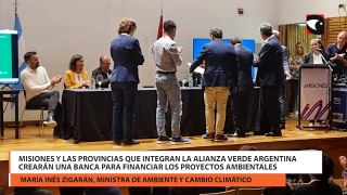 Misiones y las provincias que integran la Alianza Verde Argentina crearán una banca para financiar los proyectos ambientales