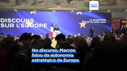 Emmanuel Macron: "A Europa pode morrer"