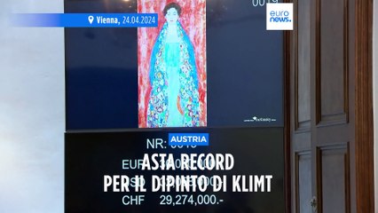 Asta record a Vienna, 30 milioni di euro per il Klimt ritrovato