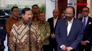 Prabowo Ungkap Isi Pertemuannya dengan Surya Paloh, Kami Sepakat Kerja Sama