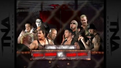 TNA Lockdown 2007 - Team Angle vs Team Cage (Lethal Lockdown Match)