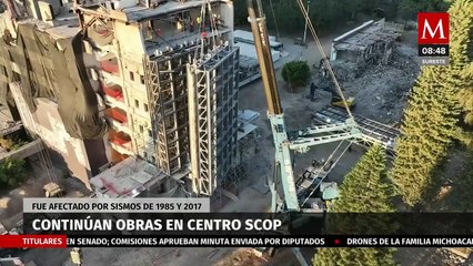 Murales y obras del Centro SCOP continúan en resguardo después de los sismos de 1985 y 2017