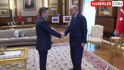 Cumhurbaşkanı Erdoğan, Kazakistan Başbakanı Bektenov'u kabul etti