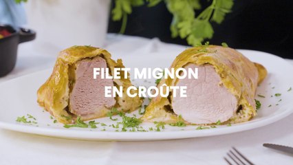 filet mignon en croûte