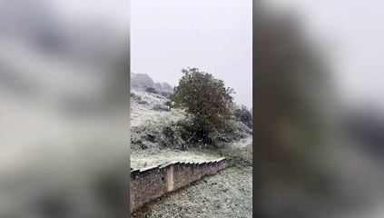 Neve d'aprile a Vico nel Lazio, «Qui abbiamo un paesaggio invernale»