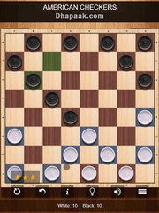 Checkers Board Game - Play on Dhapaak