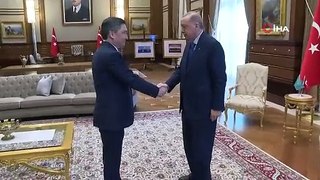 Cumhurbaşkanı Erdoğan, Kazakistan Başbakanı'nı kabul etti