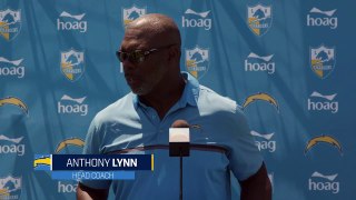 Lynn on the Second Day of Training Camp