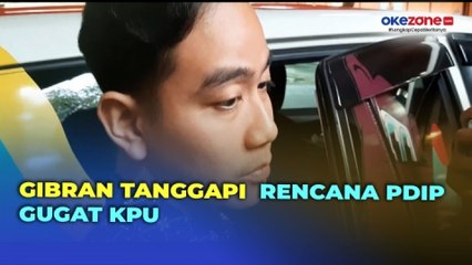 Tải video: PDIP Gugat KPU ke PTUN Terkait Proses Pilpres 2024, Gibran: Tunggu Arahan Pak Prabowo