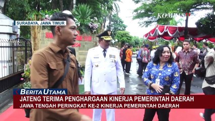 Dapat Penghargaan, Jawa Tengah Peringkat Ke-2 Kinerja Pemerintah Daerah Terbaik