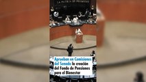 Aprueban en Comisiones del Senado la creación del Fondo de Pensiones para el Bienestar