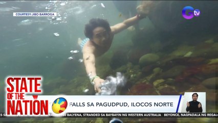 Kabigan Falls sa Pagudpud, Ilocos Norte | SONA