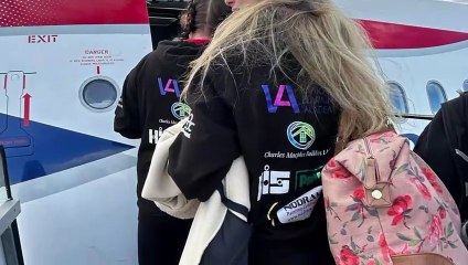 Northern Lights ice skating in Montpellier