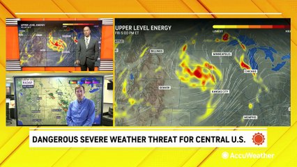 Tải video: Weekend of dangerous storms for the central US