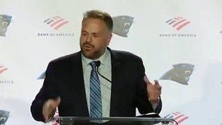 Panthers Matt Rhule Introductory Press Conference