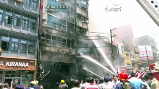 NO COMMENT: Un incendie d'un hôtel dans l'est de l'Inde fait 6 morts et 20 blessés