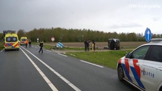 Gewonde bij ongeval oversteek Flevoweg Sint Jansklooster