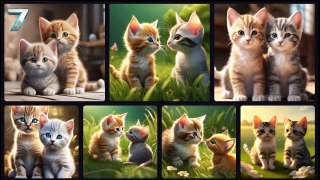 Cute Kitty Cats Battle of beauty 04