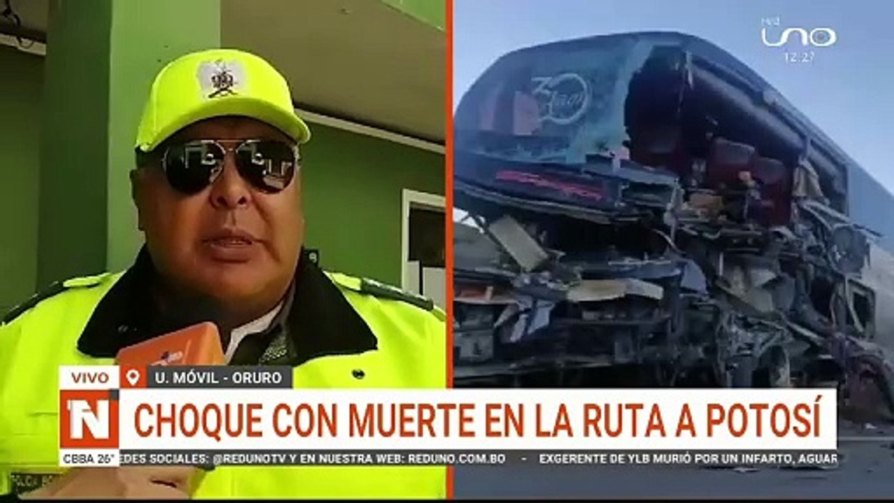 Accidente en Challapata