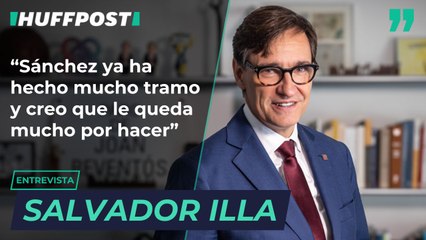 Salvador Illa: "Sánchez ya ha hecho mucho tramo y creo que le queda mucho por hacer"