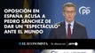 Oposición en España acusa a Pedro Sánchez de dar un 