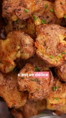 smashed potatoes