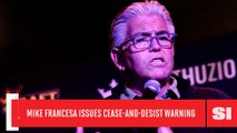 Mike Francecsa issues cease and desist to twitter account