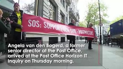 Former Post Office exec tells inquiry she’s ‘truly sorry’