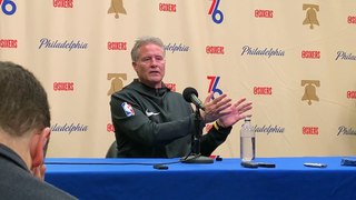 Brett Brown on Embiid playing back to backs