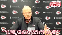 Andy Reid on the Chiefs' Limited Offensive Snaps Against the Broncos