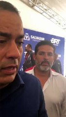 Bruno Reis comenta sobre avanços da construção do teleférico no Subúrbio