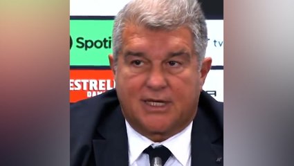 Barcelona president confirms Xavi will stay on as manager in press conference