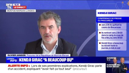 Conférence de presse du procureur de Mont-de-Marsan, "BFMTV".Kendji Girac - Les personnalités se mobilisent lors du Téléthon sur le plateau de France 2. © Coadic Guirec / Bestimage