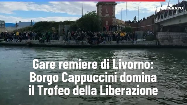 Gare remiere di Livorno: Borgo Cappuccini domina il Trofeo della Liberazione