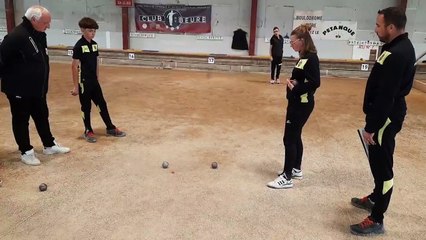 Pétanque : stage de perfectionnement à Besançon (avril 2024)